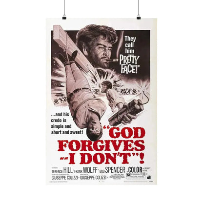 GOD FORGIVES, I DON'T! 1967 - Paper Movie Poster 20″ x 30″ Matte - The Sticker Space