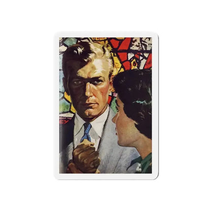 God's Sergeant, Redbook, October 1954 (Magazine Illustration) Refrigerator Magnet - The Sticker Space