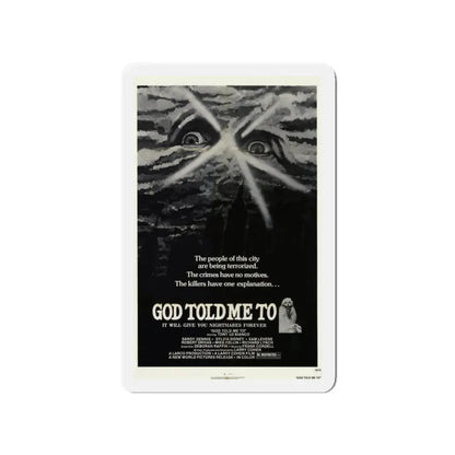 GOD TOLD ME TO 1976 Movie Poster - Refrigerator Magnet 4 Inch - The Sticker Space