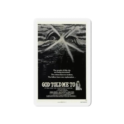 GOD TOLD ME TO 1976 Movie Poster - Refrigerator Magnet - The Sticker Space