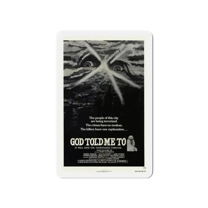 GOD TOLD ME TO 1976 Movie Poster - Refrigerator Magnet - The Sticker Space