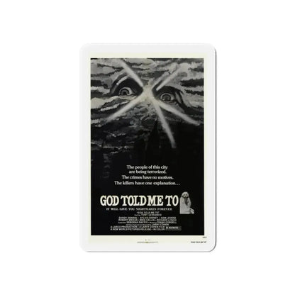 GOD TOLD ME TO 1976 Movie Poster - Refrigerator Magnet - The Sticker Space