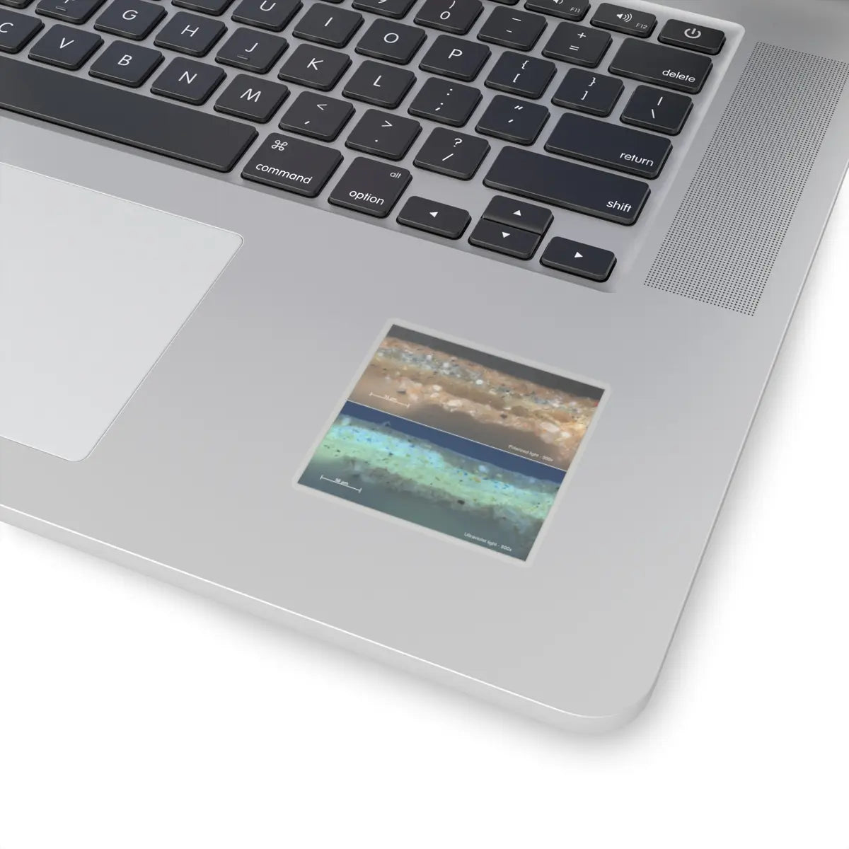 SKU:TSS-STICK-GDFSCH-2X2-1N1BQ Sizes:2" × 2" Types:Transparent