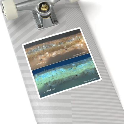 SKU:TSS-STICK-GDFSCH-6X6-2 Sizes:6" × 6" Types:White