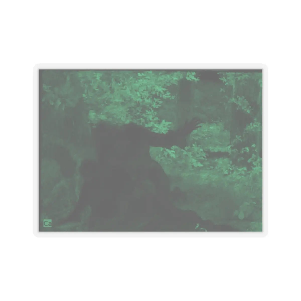 SKU:TSS-STICK-GDFSCH-2X2-1N1BT Sizes:2" × 2" Types:Transparent
