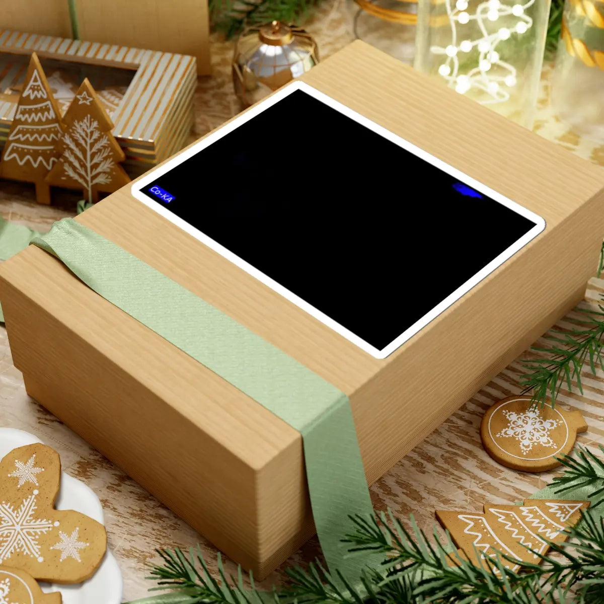 SKU:TSS-STICK-GDFSCH-6X6-6 Sizes:6" × 6" Types:White