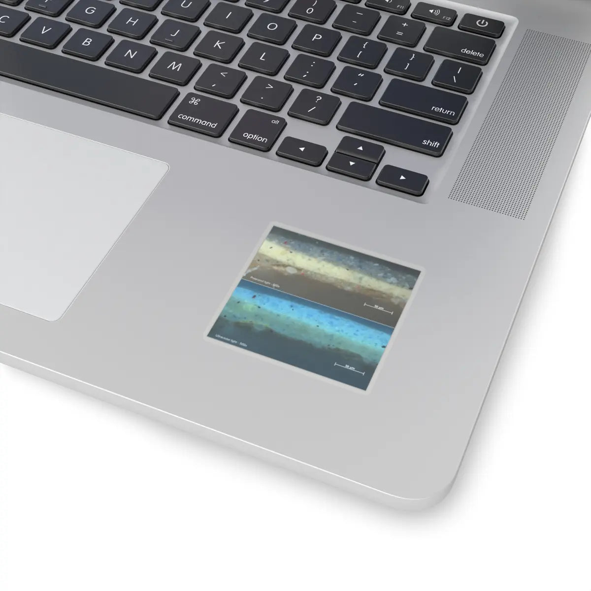 SKU:TSS-STICK-GDFSCH-2X2-1N1BY Sizes:2" × 2" Types:Transparent