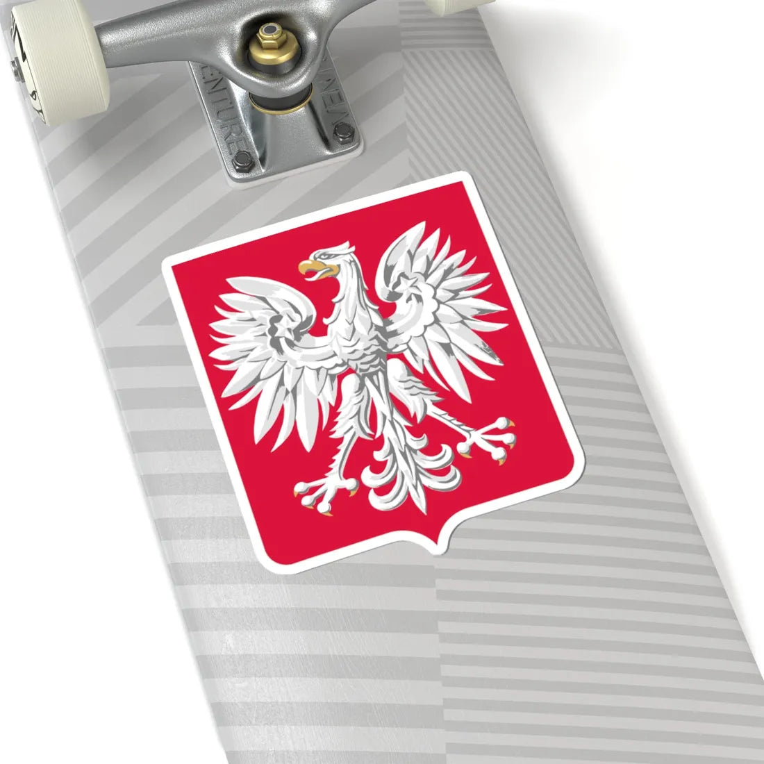 Godło PRL 1980 (Poland) (Coat of Arms) STICKER Vinyl Kiss-Cut Decal - The Sticker Space