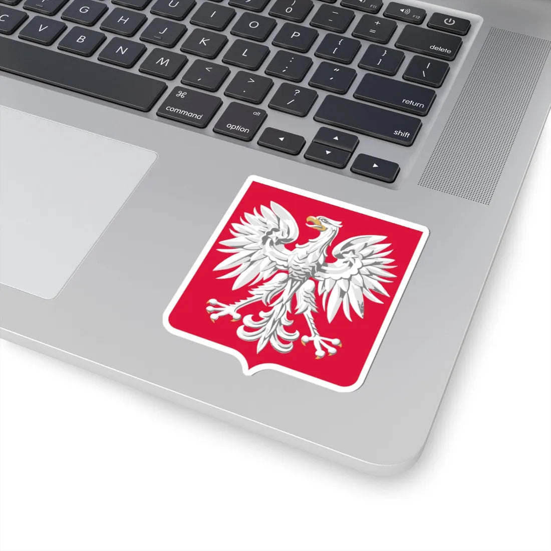 Godło PRL 1980 (Poland) (Coat of Arms) STICKER Vinyl Kiss-Cut Decal - The Sticker Space