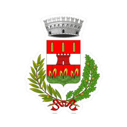 Godrano-Stemma (Italy) (Coat of Arms) STICKER Vinyl Kiss-Cut Decal 2 Inch White - The Sticker Space