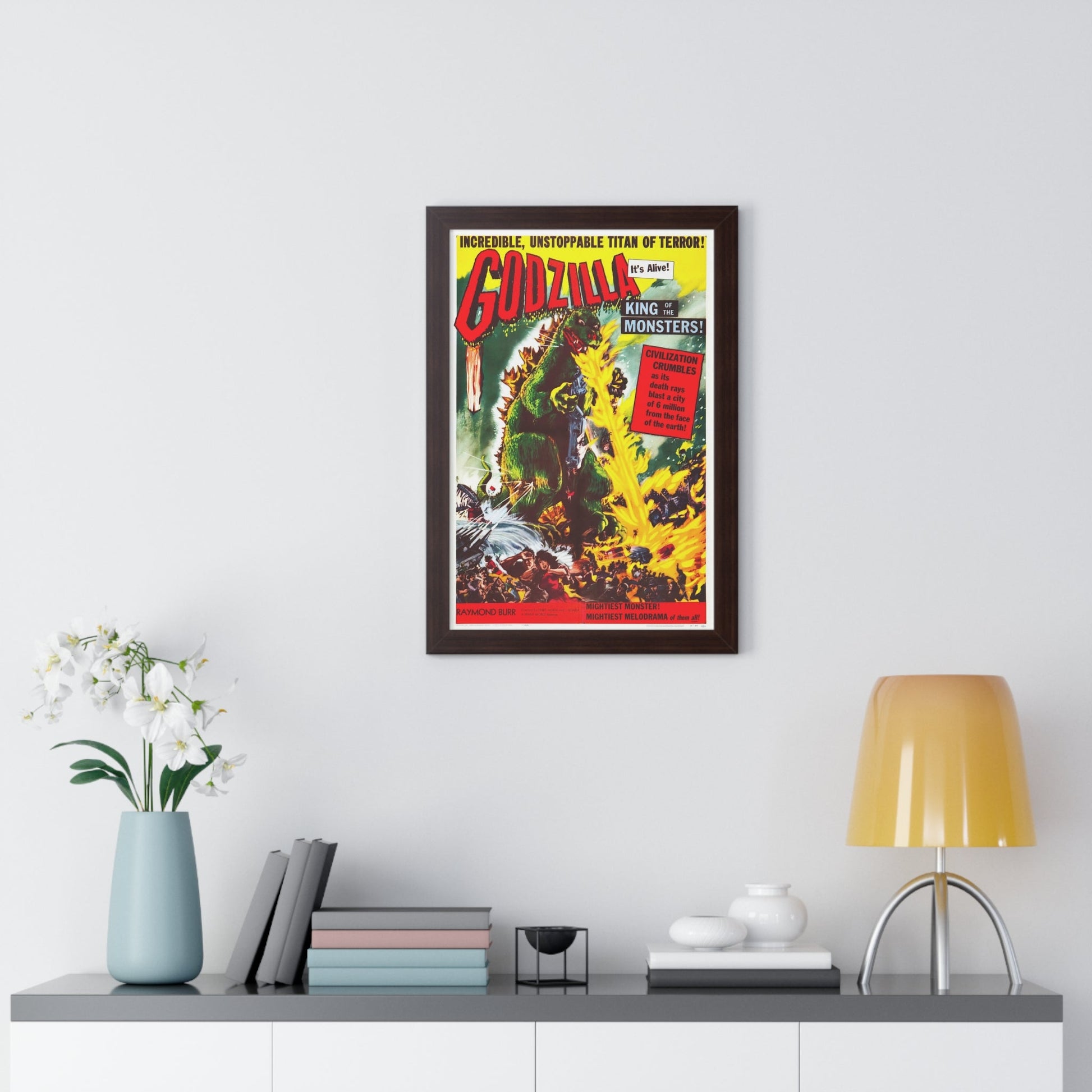 GODZILLA 1954 - Framed Movie Poster-The Sticker Space