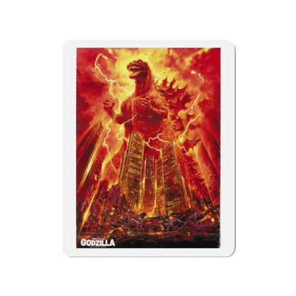 GODZILLA 1984 Movie Poster - Refrigerator Magnet 2 Inch - The Sticker Space