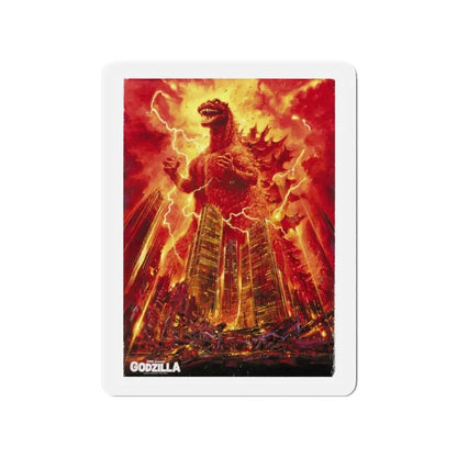 GODZILLA 1984 Movie Poster - Refrigerator Magnet 3 Inch - The Sticker Space