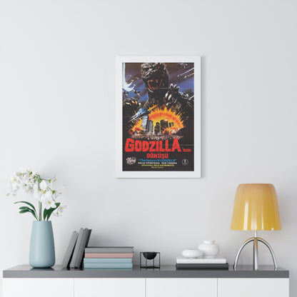 GODZILLA 1985 (3) - Framed Movie Poster-The Sticker Space