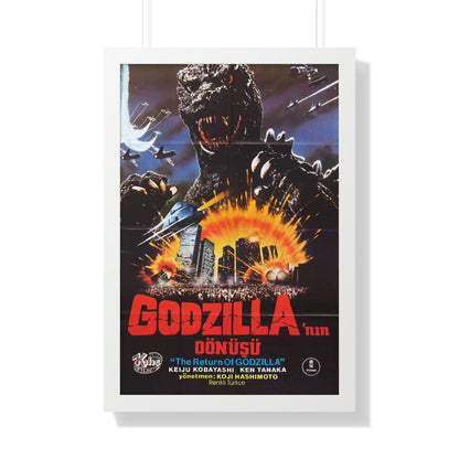 GODZILLA 1985 (3) - Framed Movie Poster-20" x 30"-The Sticker Space