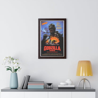 GODZILLA 1985 - Framed Movie Poster-The Sticker Space