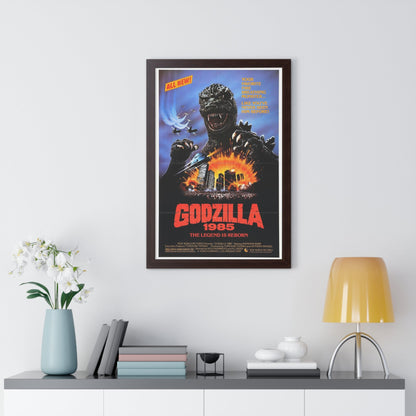 GODZILLA 1985 - Framed Movie Poster-The Sticker Space