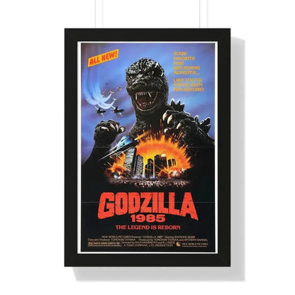 GODZILLA 1985 - Framed Movie Poster - The Sticker Space