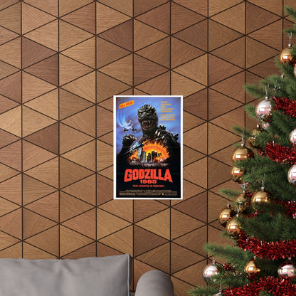 GODZILLA 1985 - Paper Movie Poster-The Sticker Space