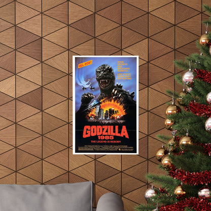 GODZILLA 1985 - Paper Movie Poster-The Sticker Space