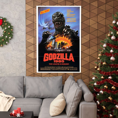 GODZILLA 1985 - Paper Movie Poster-The Sticker Space