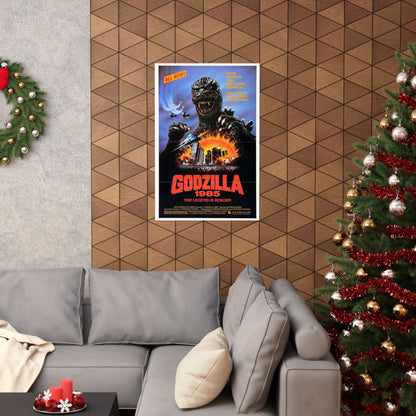 GODZILLA 1985 - Paper Movie Poster-The Sticker Space