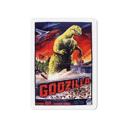 GODZILLA (2) 1954 Movie Poster - Die-Cut Magnet-4" x 4"-The Sticker Space