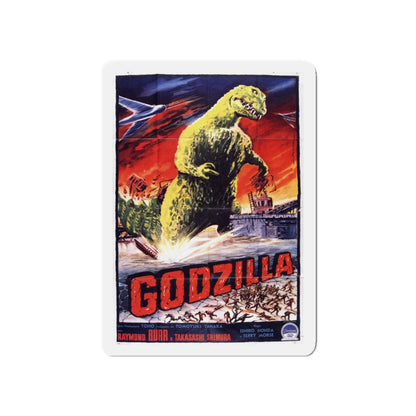 GODZILLA (2) 1954 Movie Poster - Die-Cut Magnet-5" x 5"-The Sticker Space