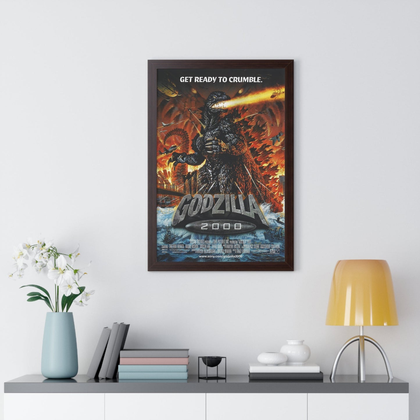 GODZILLA 2000 1999 - Framed Movie Poster-The Sticker Space