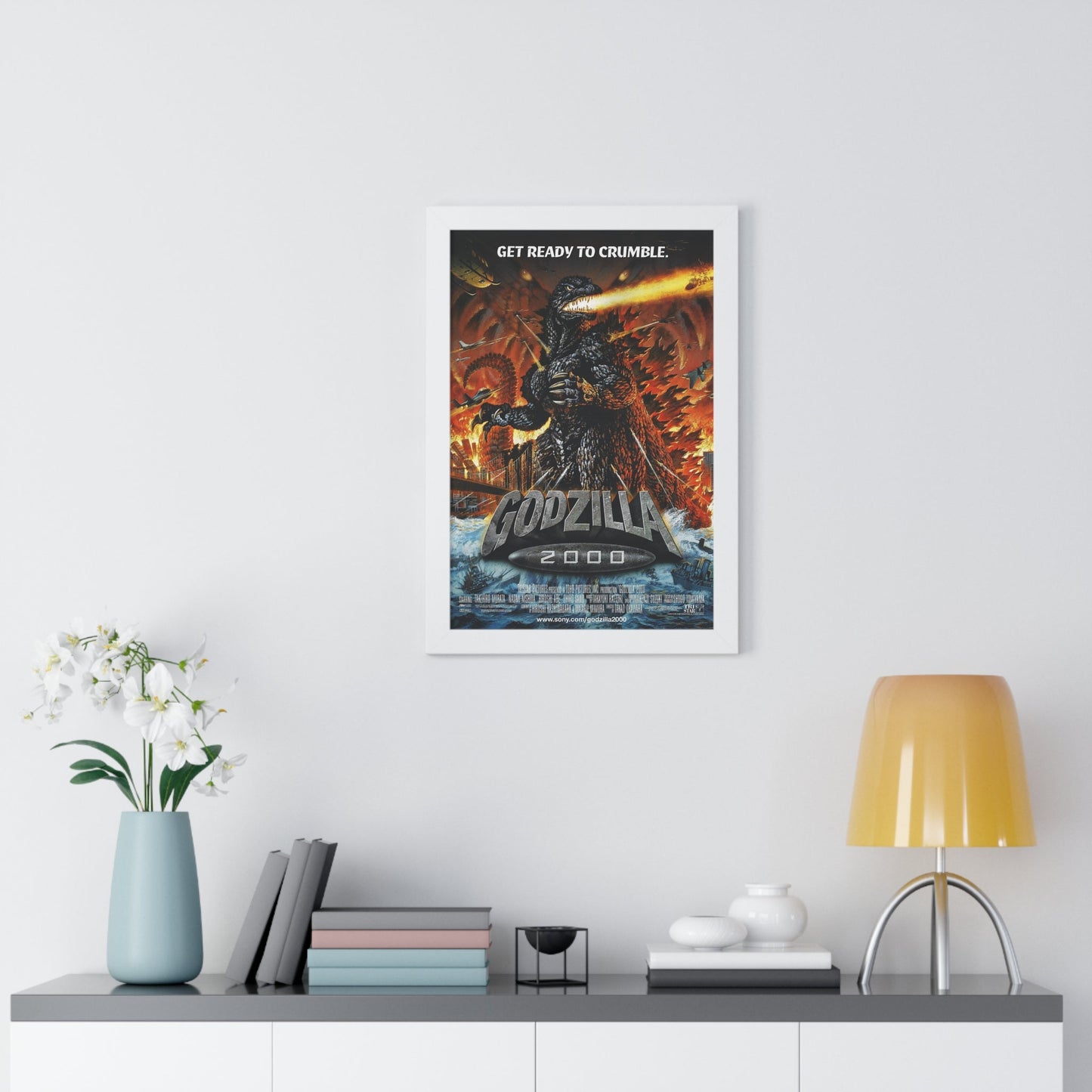 GODZILLA 2000 1999 - Framed Movie Poster-The Sticker Space