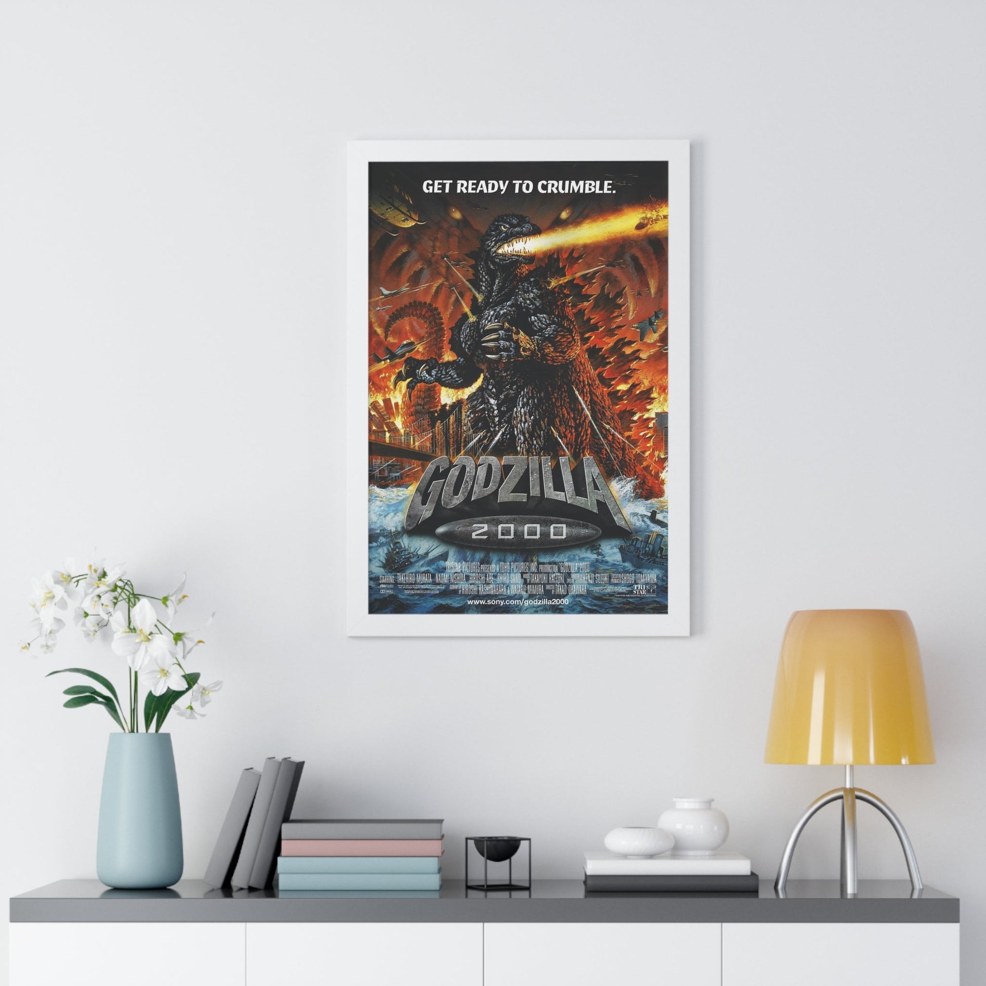 GODZILLA 2000 1999 - Framed Movie Poster-The Sticker Space