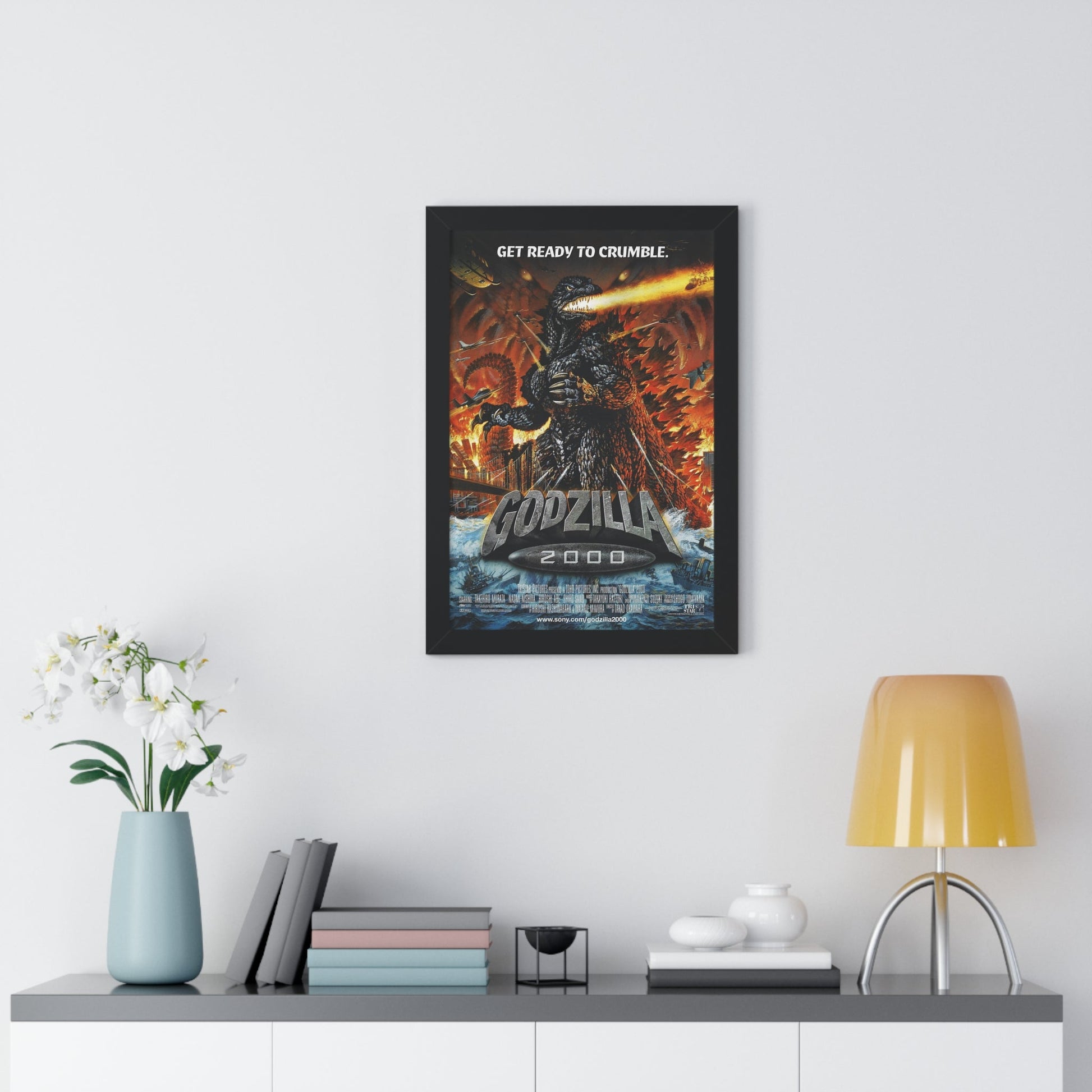 GODZILLA 2000 1999 - Framed Movie Poster-The Sticker Space