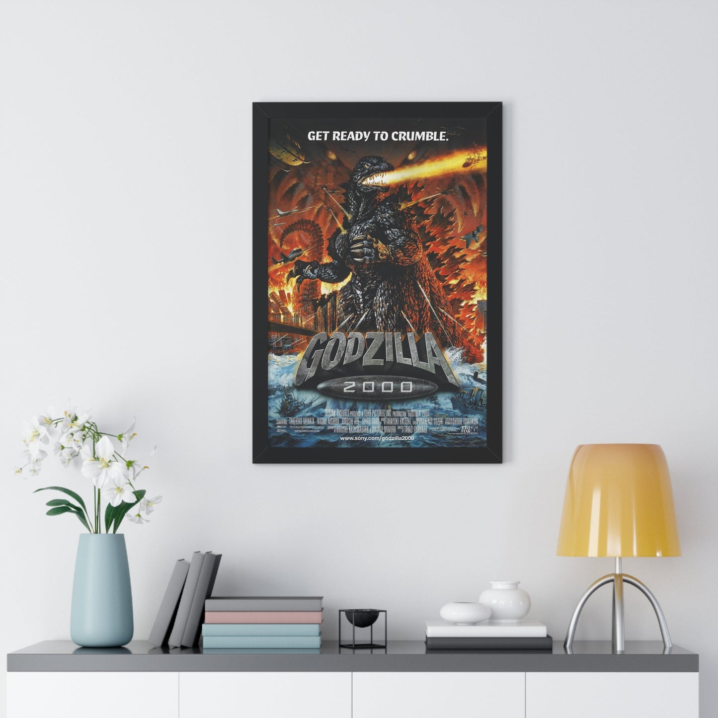 GODZILLA 2000 1999 - Framed Movie Poster-The Sticker Space