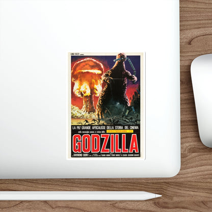 GODZILLA (COZZI) 1954 Movie Poster STICKER Vinyl Die-Cut Decal-The Sticker Space