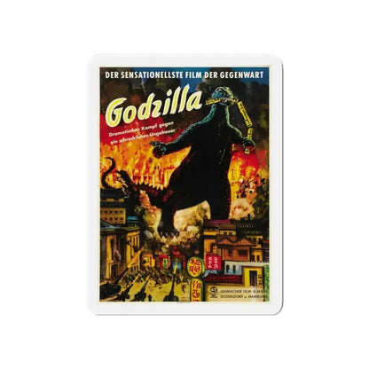 GODZILLA (GERMAN) 1954 Movie Poster - Refrigerator Magnet - The Sticker Space