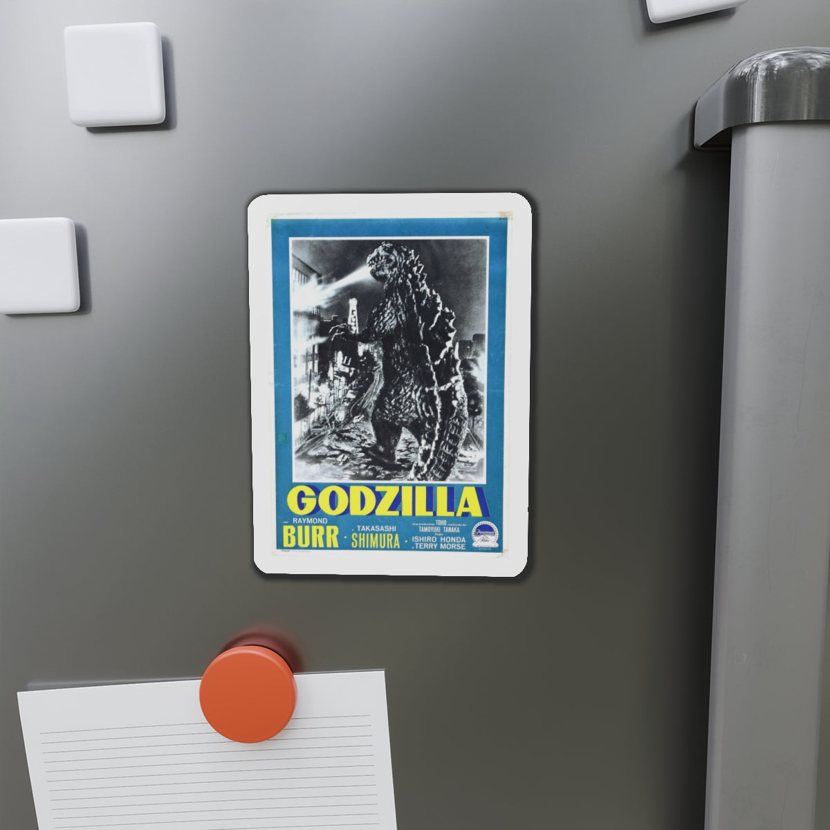 GODZILLA (ITALIAN) 2 1954 Movie Poster - Die-Cut Magnet-The Sticker Space