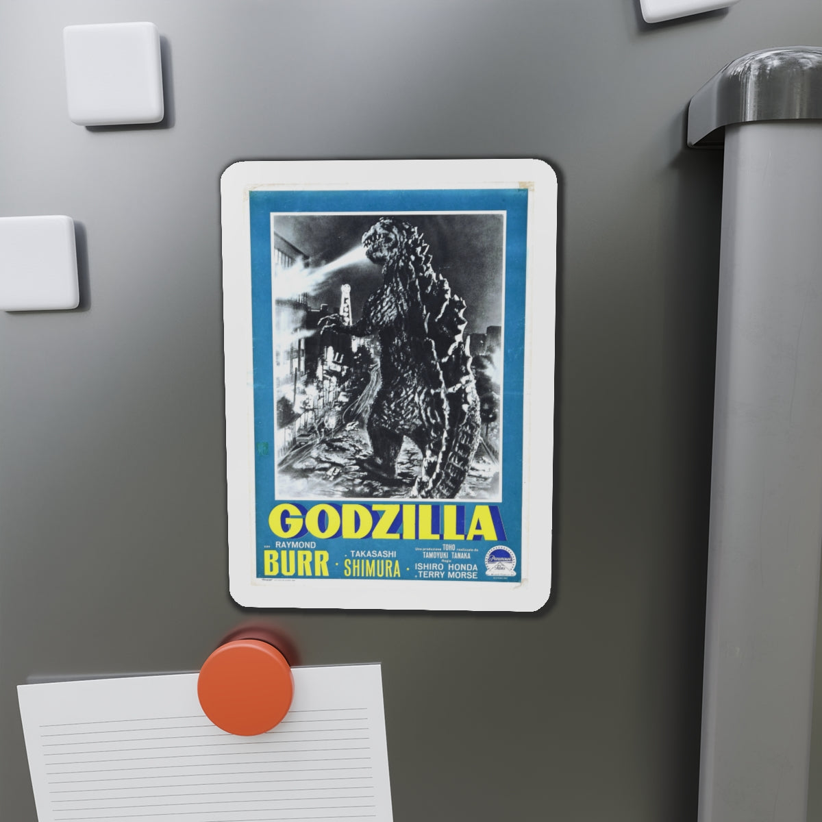 GODZILLA (ITALIAN) 2 1954 Movie Poster - Die-Cut Magnet-The Sticker Space