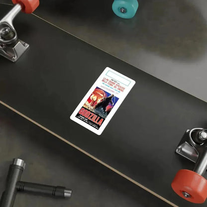 GODZILLA (ITALIAN) 3 1954 Movie Poster STICKER Vinyl Die-Cut Decal - The Sticker Space