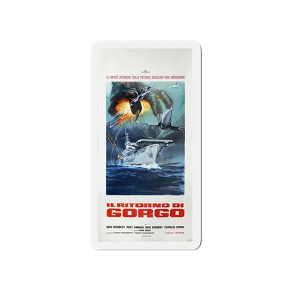 GODZILLA'S REVENGE (ITALIAN) 1969 Movie Poster - Refrigerator Magnet - The Sticker Space