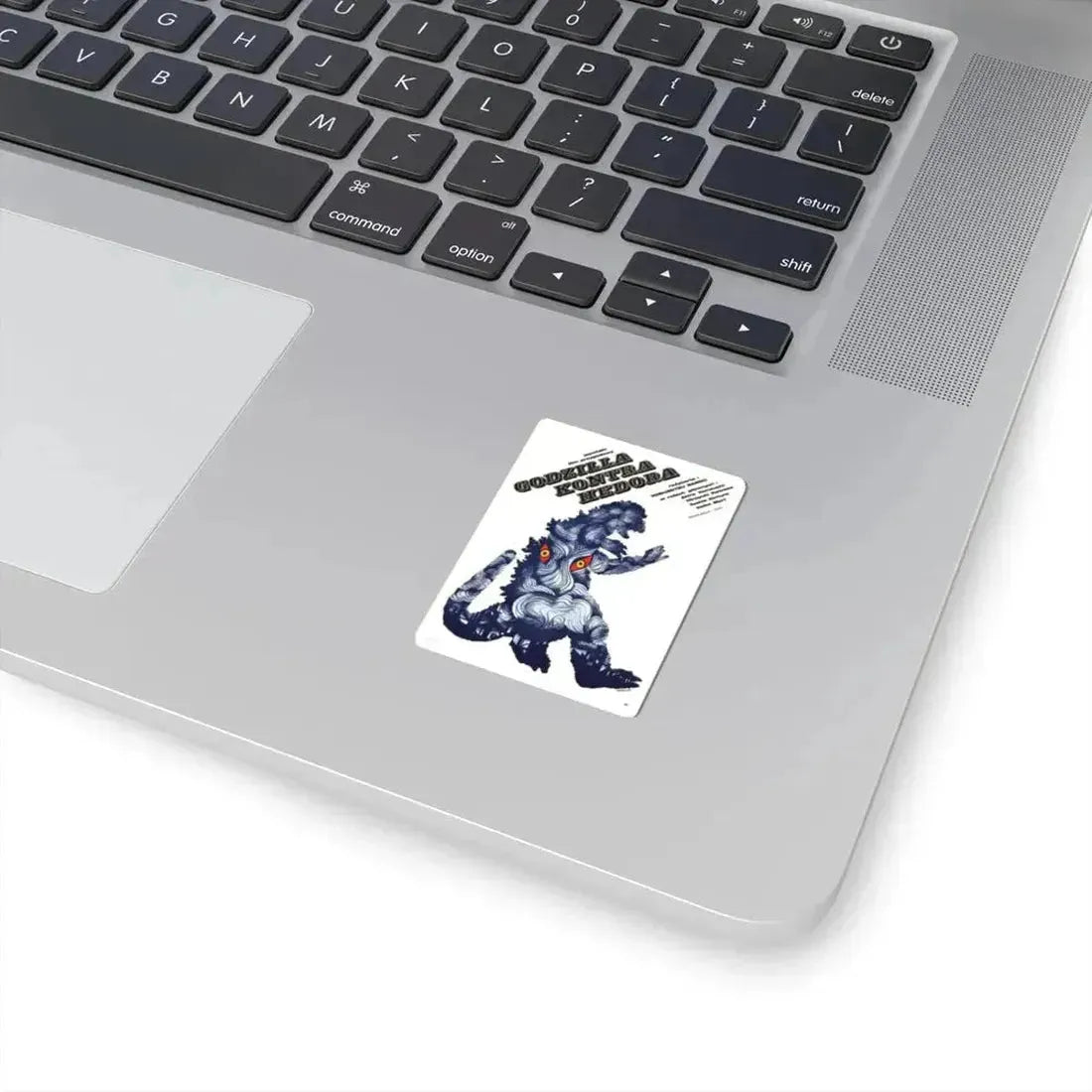 GODZILLA VS HEDORAH (POLISH) 1971 Movie Poster - STICKER Vinyl Kiss-Cut Decal - The Sticker Space