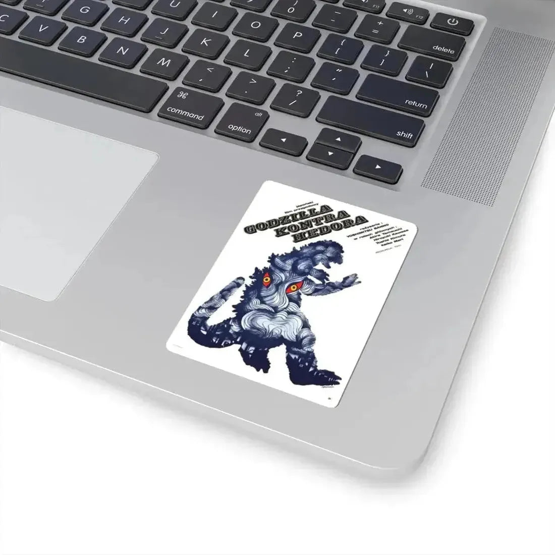 GODZILLA VS HEDORAH (POLISH) 1971 Movie Poster - STICKER Vinyl Kiss-Cut Decal - The Sticker Space