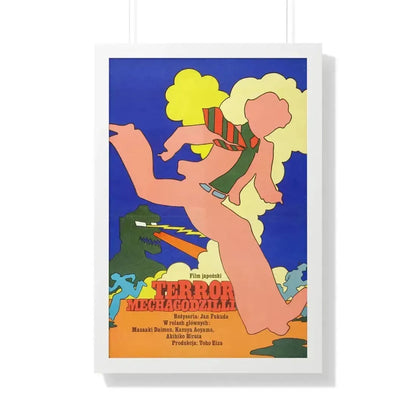 GODZILLA VS MECHAGODZILLA (POLISH) 1993 - Framed Movie Poster 20" x 30" White - The Sticker Space