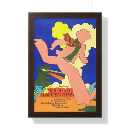 GODZILLA VS MECHAGODZILLA (POLISH) 1993 - Framed Movie Poster - The Sticker Space