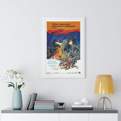 GODZILLA VS THE SMOG MONSTER 1971 - Framed Movie Poster-The Sticker Space