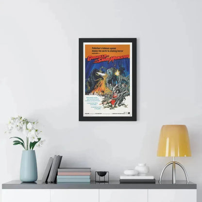 GODZILLA VS THE SMOG MONSTER 1971 - Framed Movie Poster - The Sticker Space