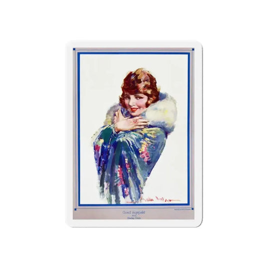 Goed ingepakt, 1929 (Magazine Illustration) Refrigerator Magnet 6 Inch Die-Cut - The Sticker Space