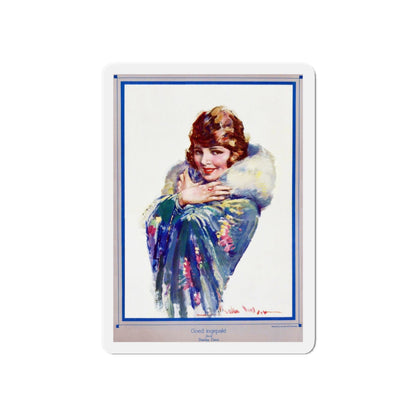 Goed ingepakt, 1929 (Magazine Illustration) Refrigerator Magnet-6 × 6"-The Sticker Space