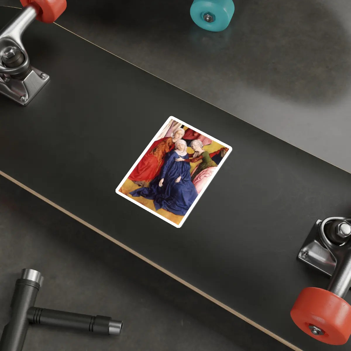 SKU:16855283587480641190 Sticker types:White Shape:Die-Cut Sizes:4" × 4"