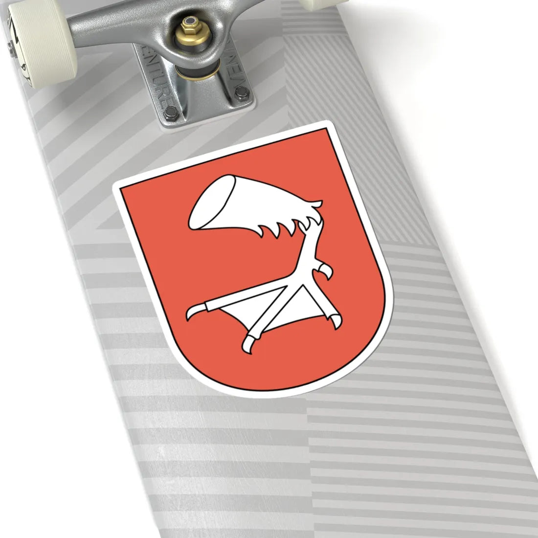 Goessikon coat of arms (Switzerland) (Coat of Arms) STICKER Vinyl Kiss-Cut Decal - The Sticker Space