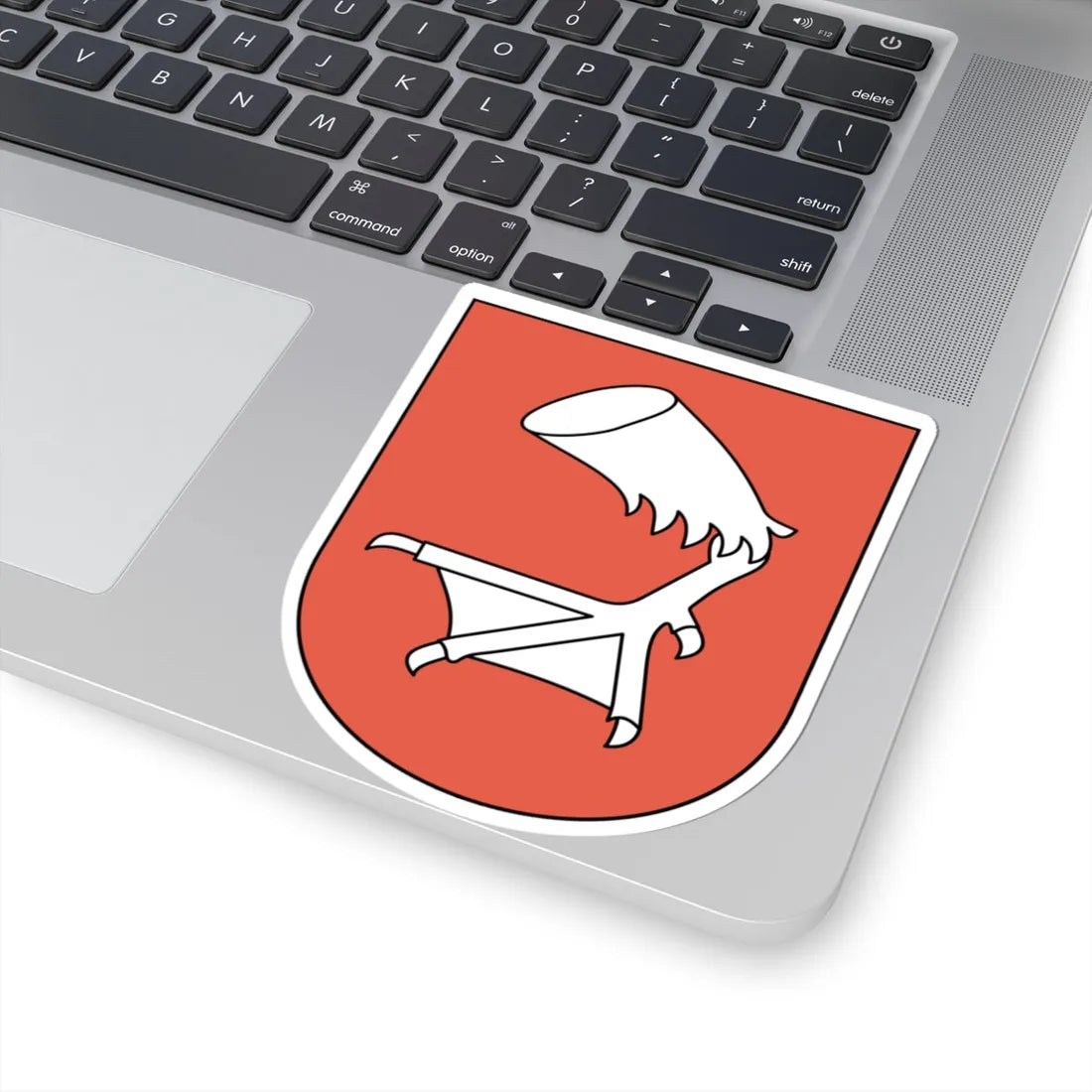 Goessikon coat of arms (Switzerland) (Coat of Arms) STICKER Vinyl Kiss-Cut Decal - The Sticker Space